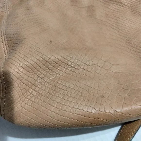 MICHAEL Michael Kors Tan Pebbled Leather Shoulder Bag - Picture 12 of 12